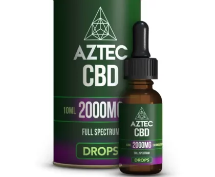 AZTEC CBD FULL SPECTRUM HEMP OIL 2000MG CBD 10ML